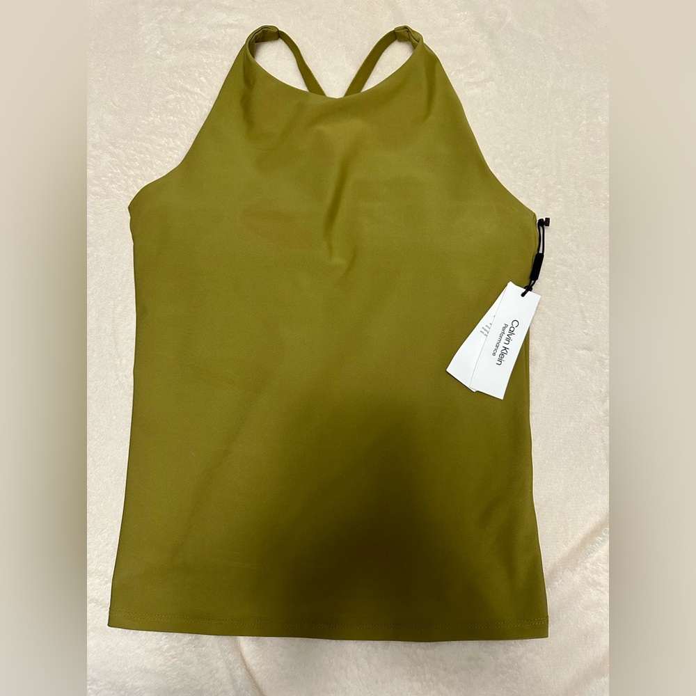 NWT Calvin Klein Performance Racer Back Tank